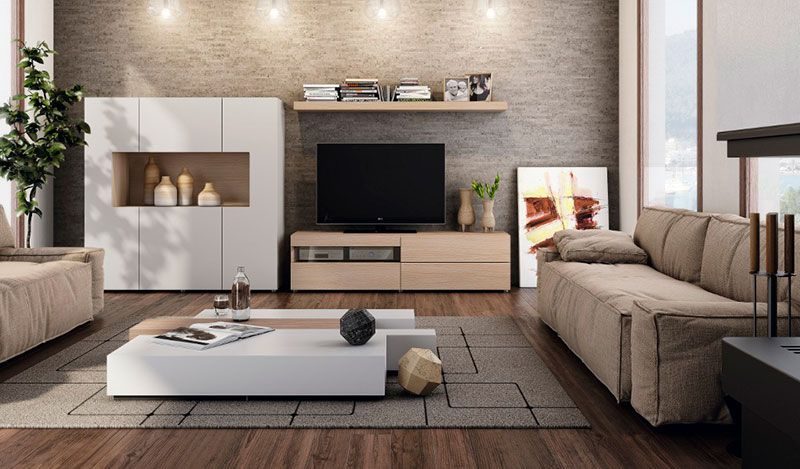 mayor difícil retorta Diseñar la sala de televisión - Mobydec Muebles - Venta de muebles online